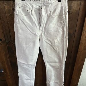 White Women’s Crop Jeans